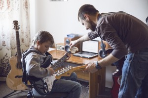 nauka gry na gitarze Lublin   